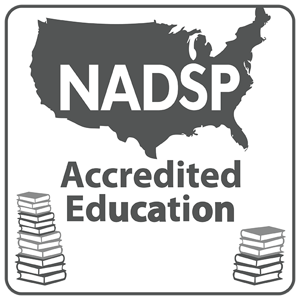 NADSP Accredited Education badge